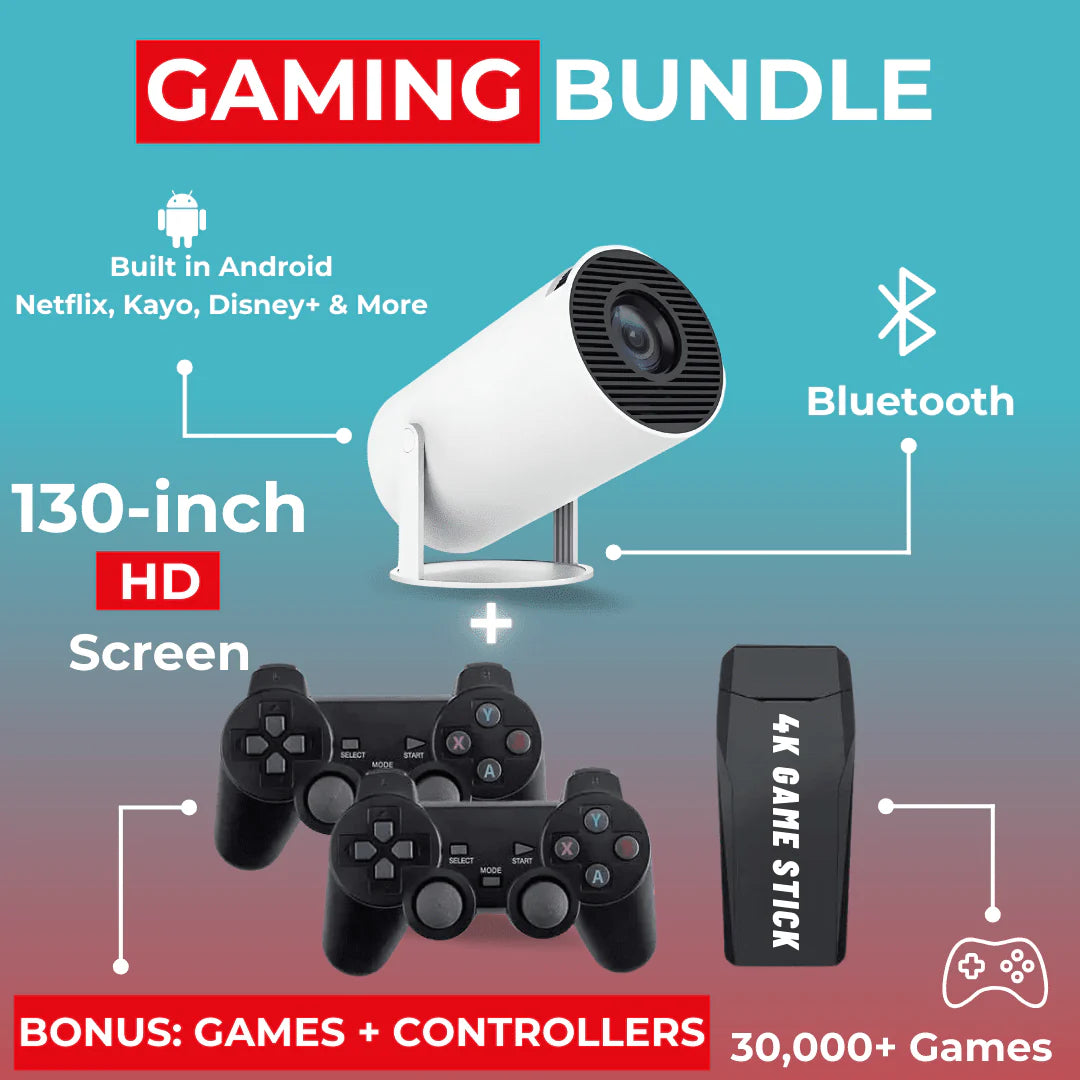 PortaView360 Pro - Ultra HD Portable Projector